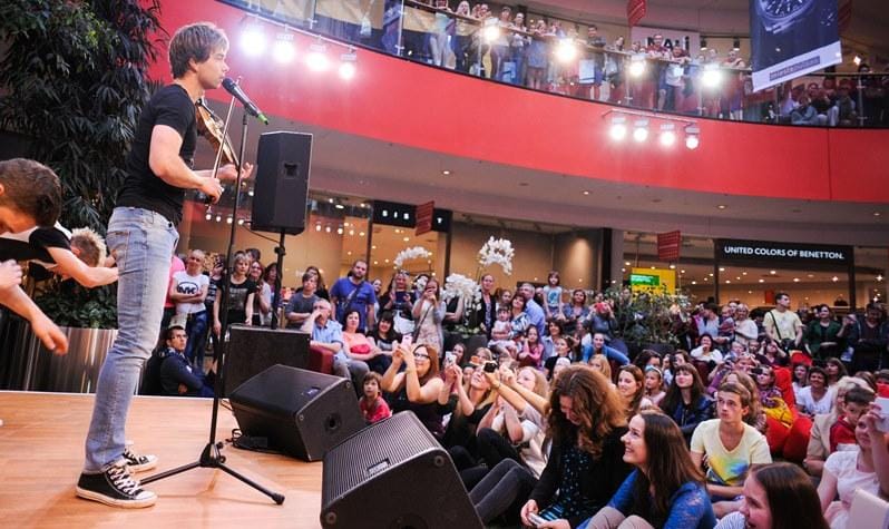Alexander Rybak on Promotion-Tour in Lithuania