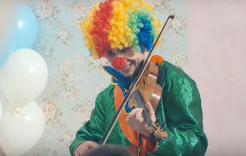 Eurovisionary.com: “Alexander Rybak as clown on new Russian ballad”