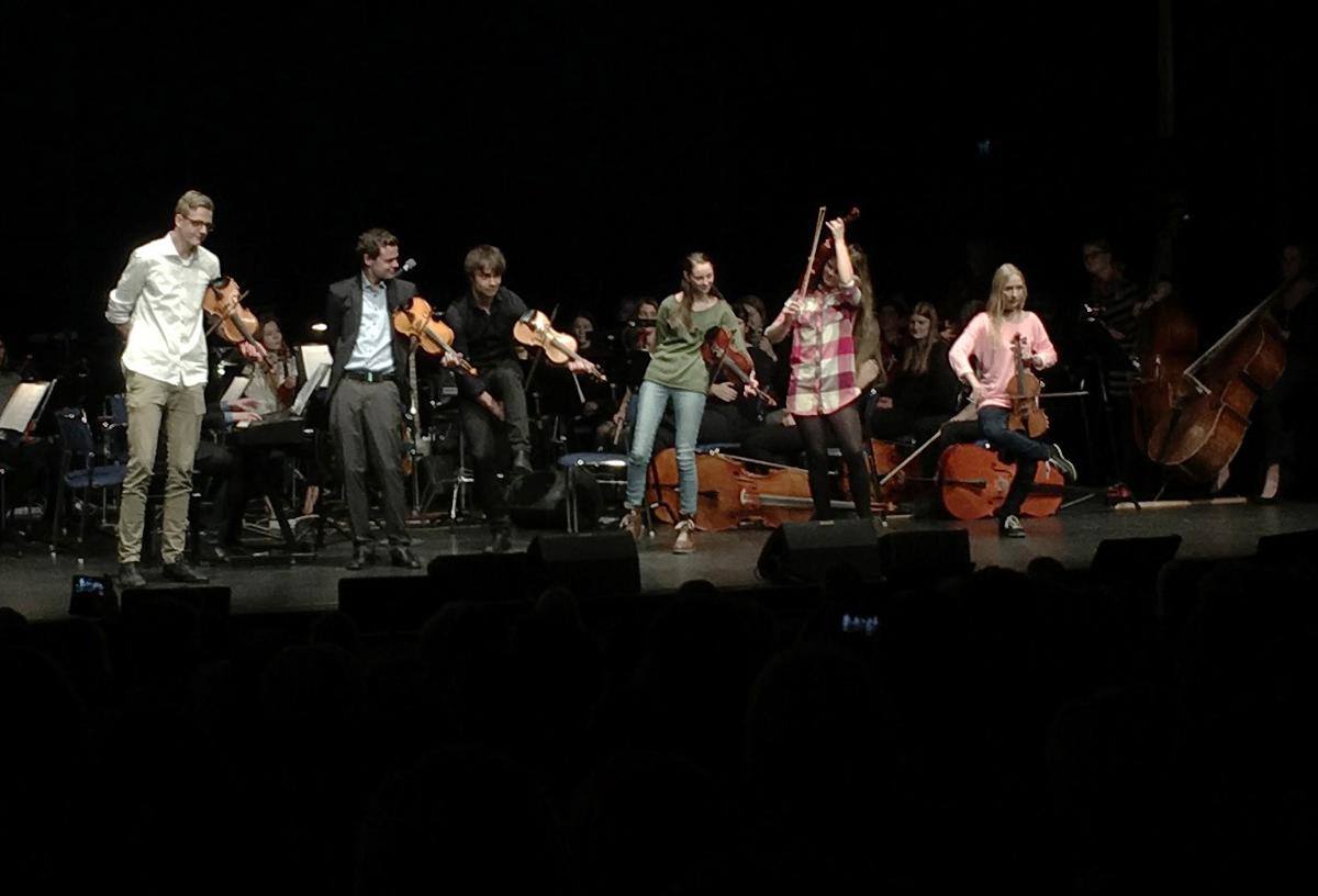 Rybak played with the Culture School