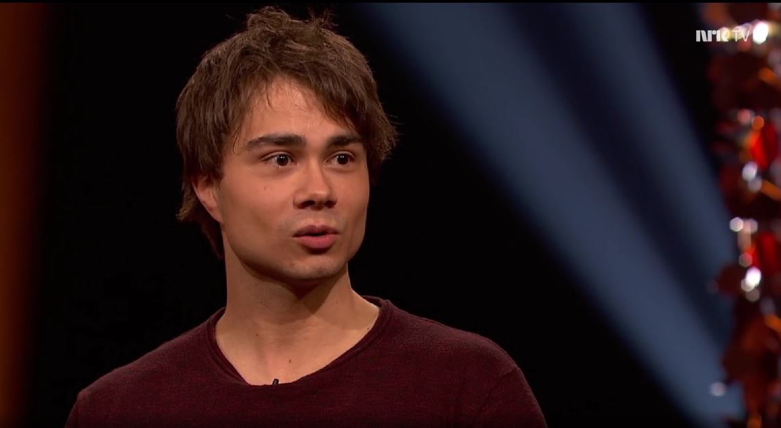 Nrk.no: Alexander was a guest in the Norwegian Talkshow “Lindmo”