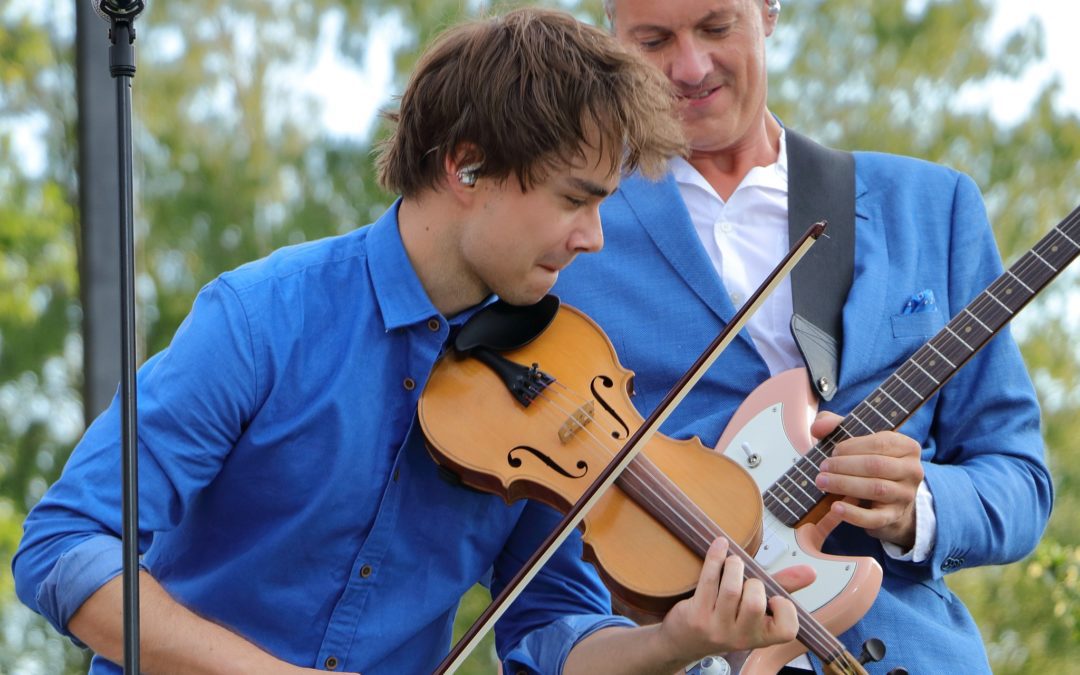 Videos and Photos. Alexander Rybak  performed at Allsang på Grensen 2018