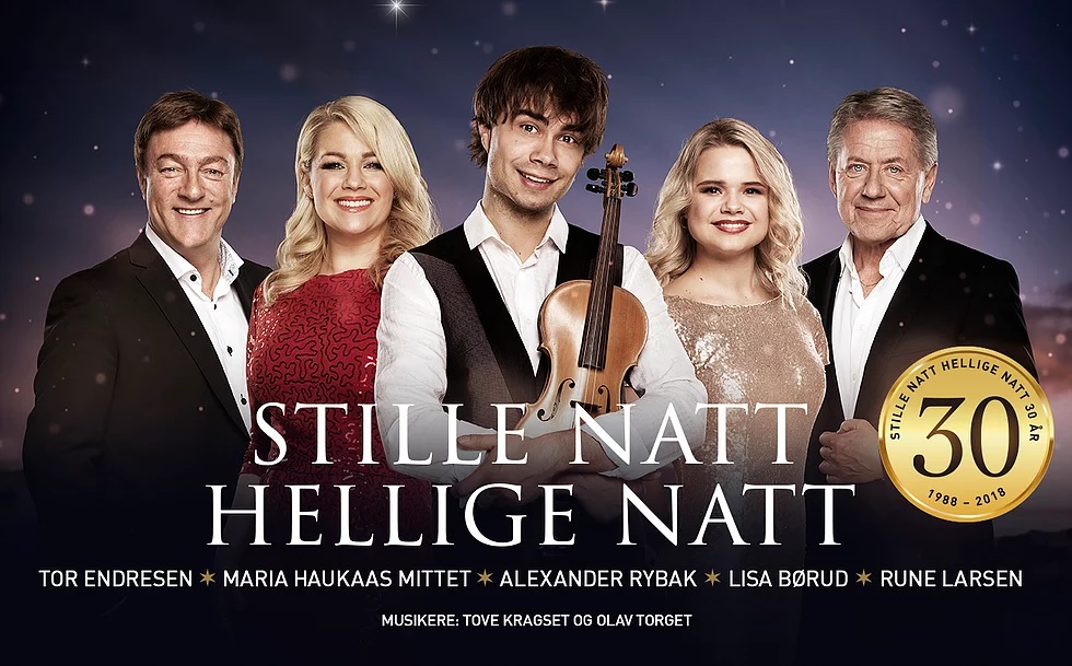 Alexander Rybak on tour with the Christmas-Concerts “Stille Natt Hellige Natt” 2018