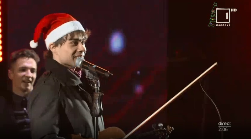 Alexander performed in Chisinau, Moldova on New Years’ Eve 2019