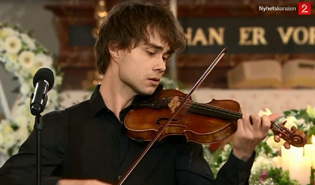 TV2.no: Alexander Rybak performed at the funeral of Jahn Teigen