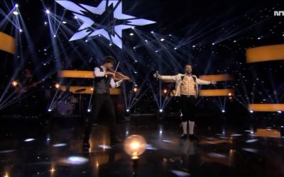 Alexander Rybak as a surprise-guest in “Stjernekamp” on NRK